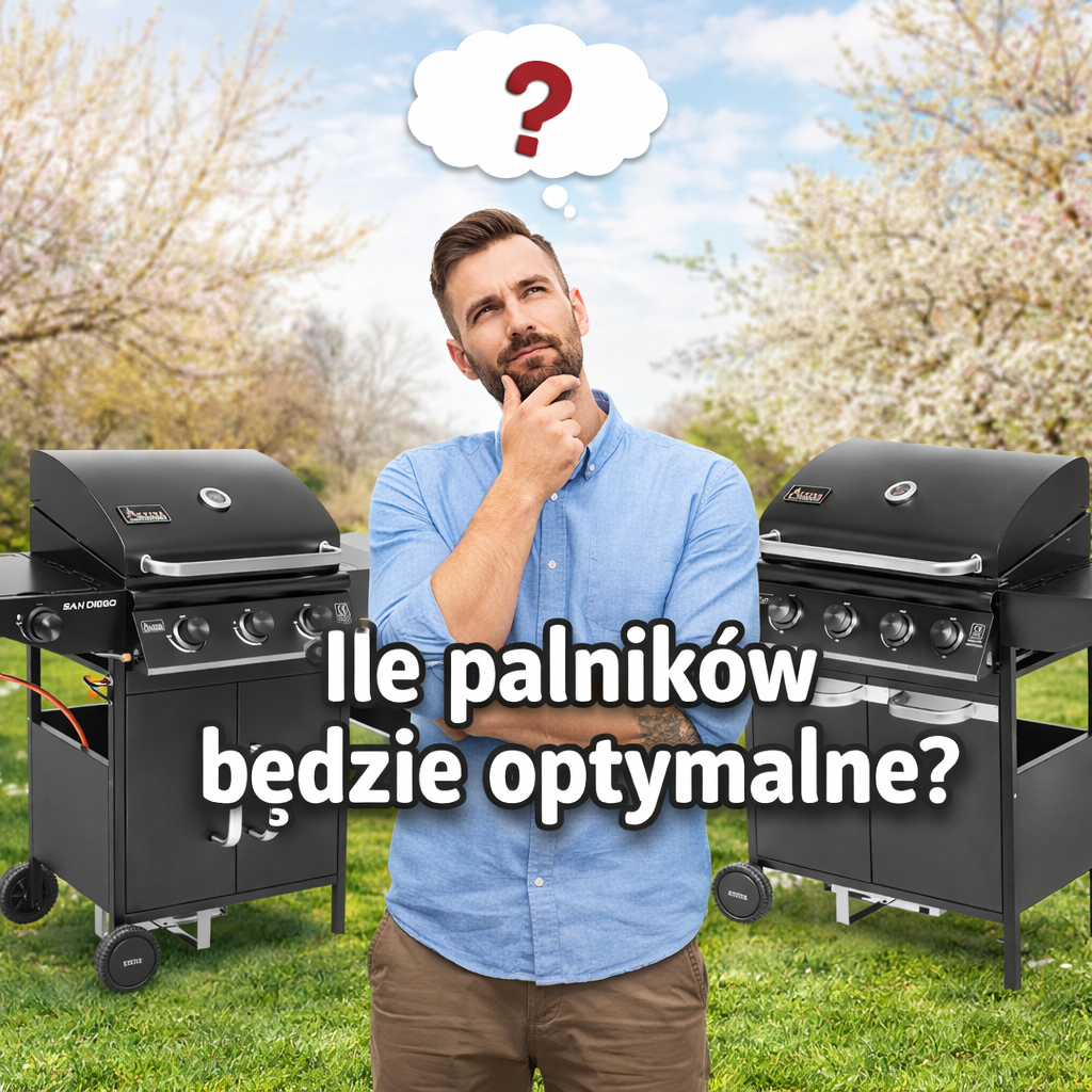 trzypalnikowy czy czteropalnikowy grill gazowy ACTIVA