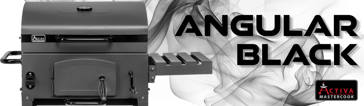 GRILL WĘGLOWY ANGULAR BLACK(RUSZT ŻELIWNY) 57,5 x 42,0 cm - 11245B HEAD_11245B