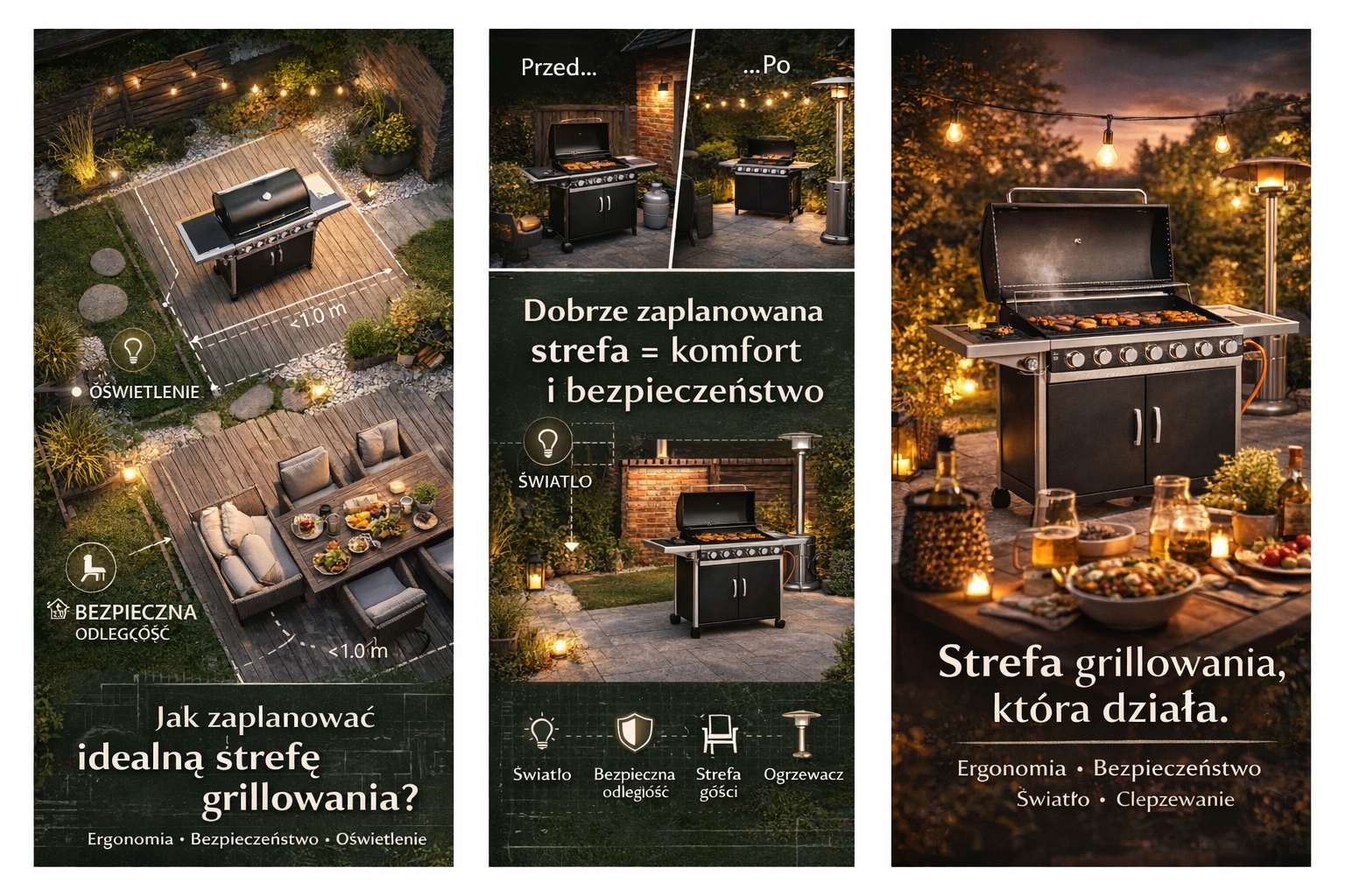 Jak zaplanować strefę grillowania w ogrodzie i na tarasie: ergonomia, bezpieczeństwo, oświetlenie i ogrzewanie krok po kroku-ACTIVA