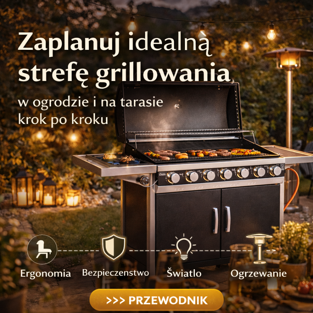 Jak zaplanować strefę grillowania w ogrodzie i na tarasie: ergonomia, bezpieczeństwo, oświetlenie i ogrzewanie krok po kroku