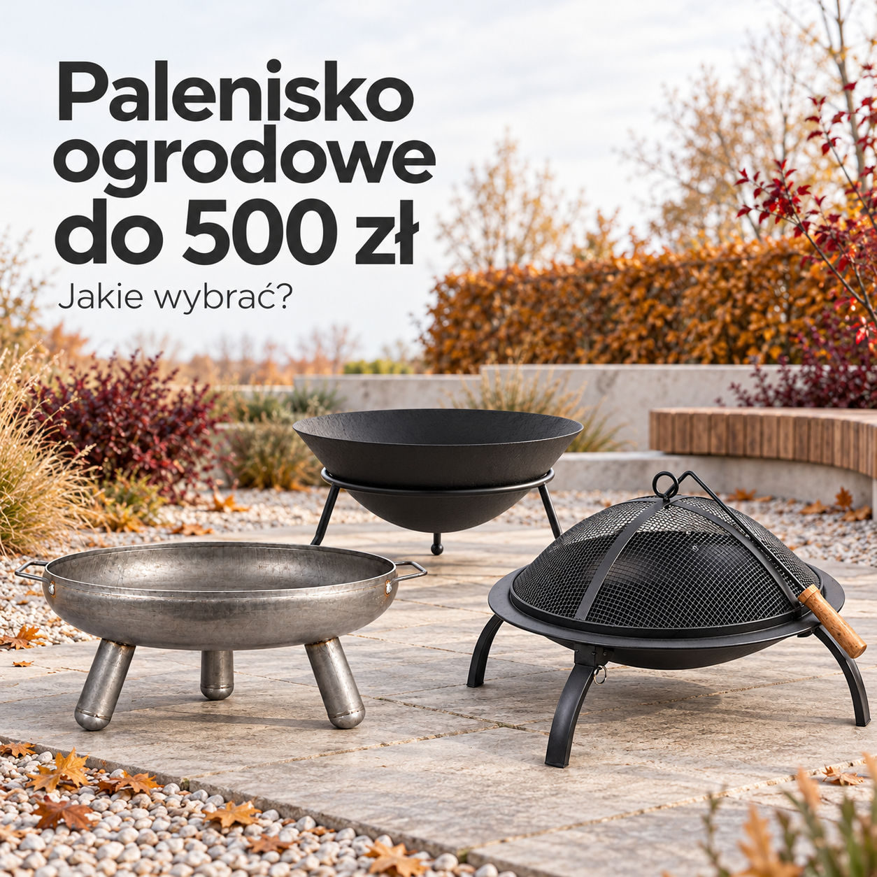 Palenisko ogrodowe do 500 zł – na co zwrócić uwagę i które modele wybrać?