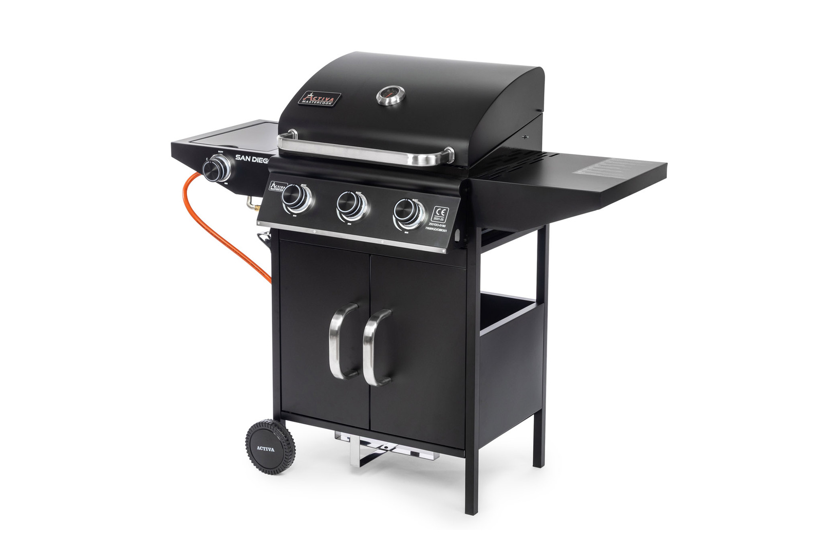 GRILL GAZOWY SAN DIEGO 3+1 (9,6 + 3,2 kW) - 19689GD LED pol_pl_GRILL-GAZOWY-SAN-DIEGO-3-1-9-6-3-2-kW-19689GD-LED-333_7