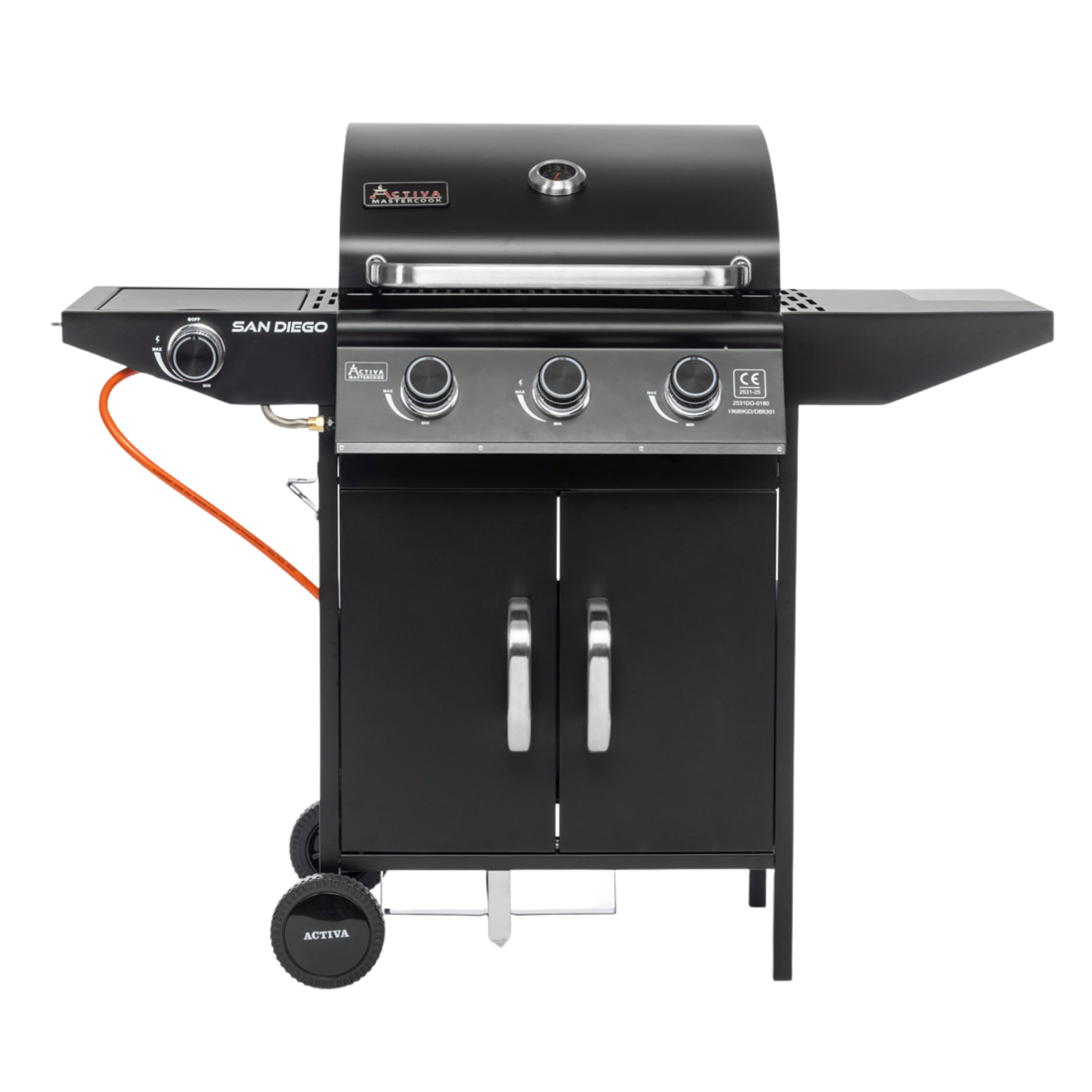 GRILL GAZOWY SAN DIEGO 3+1 (9,6 + 3,2 kW) - 19689GD LED pol_pl_GRILL-GAZOWY-SAN-DIEGO-3-1-9-6-3-2-kW-19689GD-LED-333_1