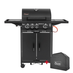 GRILL GAZOWY BROOKLYN 3+1 (8,4 +2,5 kW) - 19741GB LED