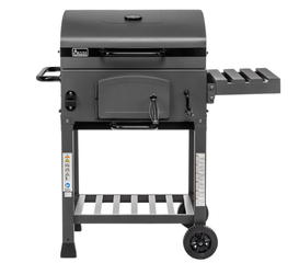 GRILL WĘGLOWY ANGULAR BLACK (RUSZT ŻELIWNY) 57,5 x 42,0 cm - 11245B