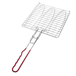 OPIEKACZ DO RYB POTRÓJNY Z UCHWYTEM dł. 54 cm - 19319