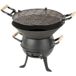GRILL WĘGLOWY ŻELIWNY BECZUŁKA śr. 35 cm - 10300