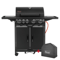 GRILL GAZOWY MANHATTAN 4+1 (11,2+ 2,5 kW) - 19751GB LED