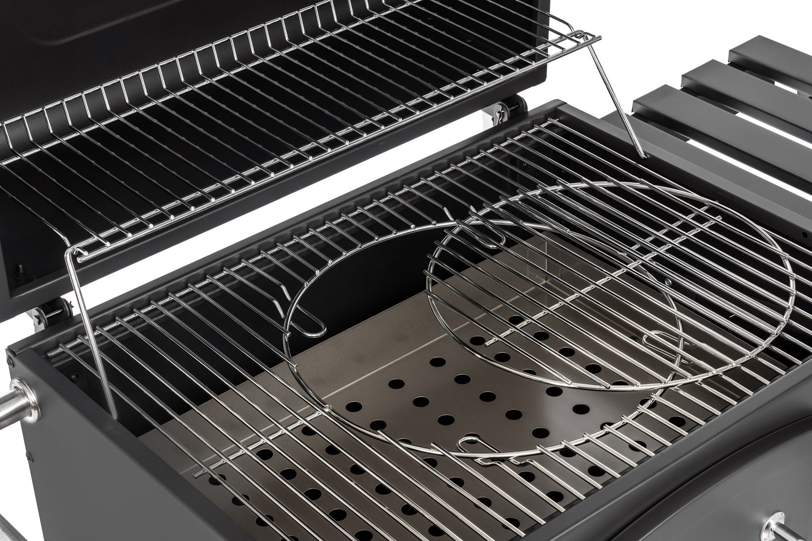 GRILL WĘGLOWY ANGULAR CHROM (RUSZT CHROMOWANY) 57,5 x 42,0 cm - 11245I pol_pl_GRILL-WEGLOWY-ANGULAR-CHROM-RUSZT-CHROMOWANY-57-5-x-42-0-cm-11245I-331_5